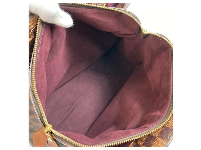 Borsa tote Damier Ascot Louis Vuitton Marrone - vista 10