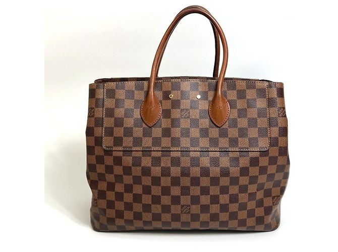 Borsa tote Damier Ascot Louis Vuitton Marrone - vista 2