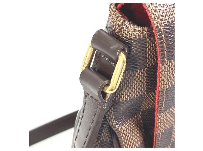 Borsa a Spalla Louis Vuitton Damier Bussas Roseberry Marrone - vista 11