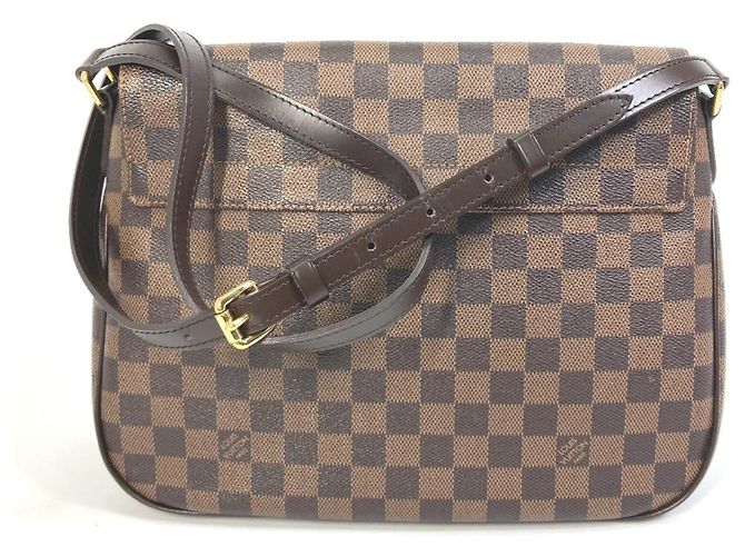 Borsa a Spalla Louis Vuitton Damier Bussas Roseberry Marrone - vista 3