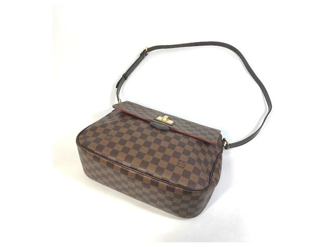 Borsa a Spalla Louis Vuitton Damier Bussas Roseberry Marrone - vista 9