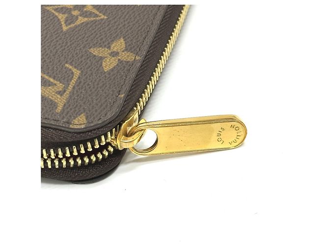 Louis Vuitton Monogram Vivienne Freizeitpark Zippy Geldbörse Braun - Ansicht 7