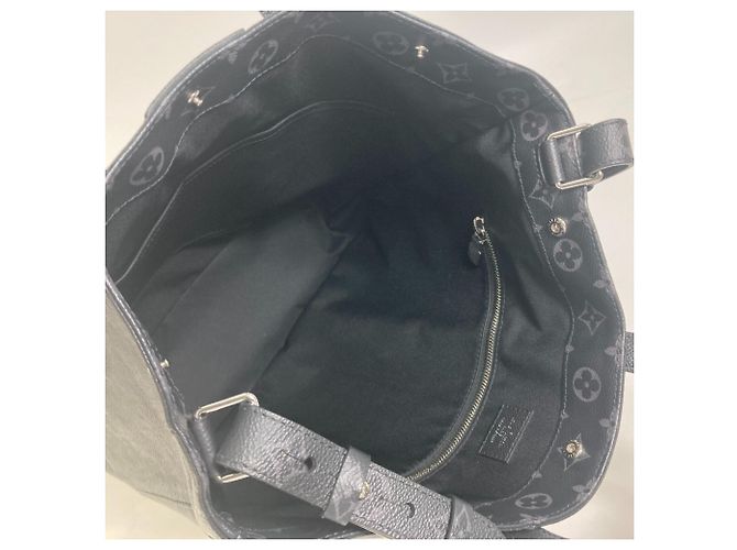 Louis Vuitton Taigarama City Tote Schwarz - Ansicht 3