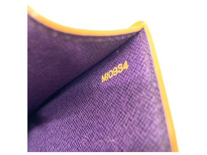 Bolsa de mão quadrada Malesherbes Epi Louis Vuitton Amarelo - vista 13