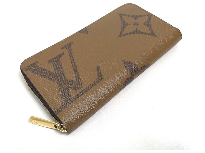 Louis Vuitton Monogram Giant Zippy Geldbörse Braun - Ansicht 2