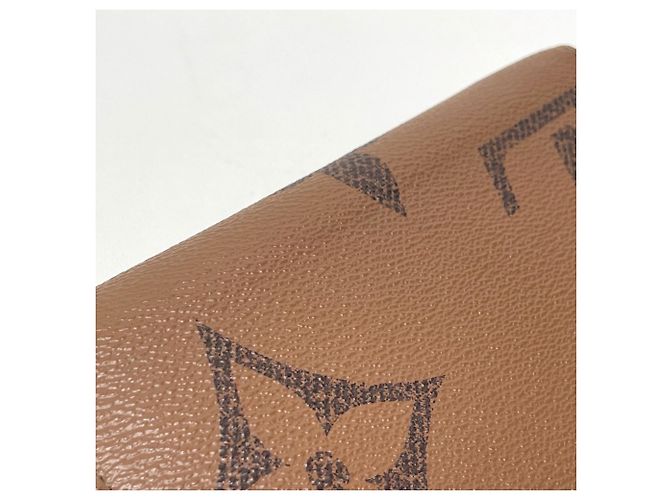 Louis Vuitton Monogram Giant Zippy Geldbörse Braun - Ansicht 5