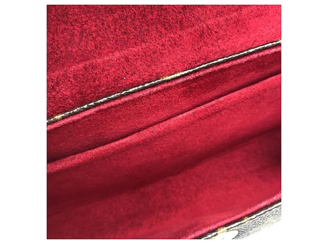 Louis Vuitton Monogram Sonatine horizontale Handtasche Braun - Ansicht 10