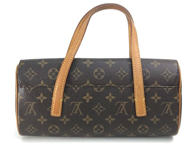 Louis Vuitton Monogram Sonatine horizontale Handtasche Braun - Ansicht 2