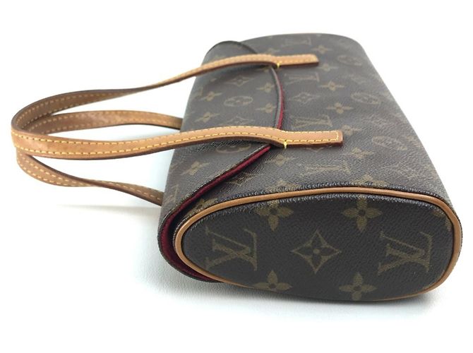 Louis Vuitton Monogram Sonatine horizontale Handtasche Braun - Ansicht 3