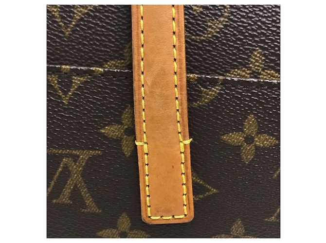 Louis Vuitton Monogram Sonatine horizontale Handtasche Braun - Ansicht 7
