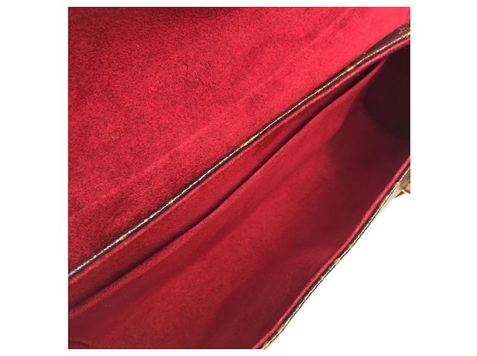 Louis Vuitton Monogram Sonatine horizontale Handtasche Braun - Ansicht 9