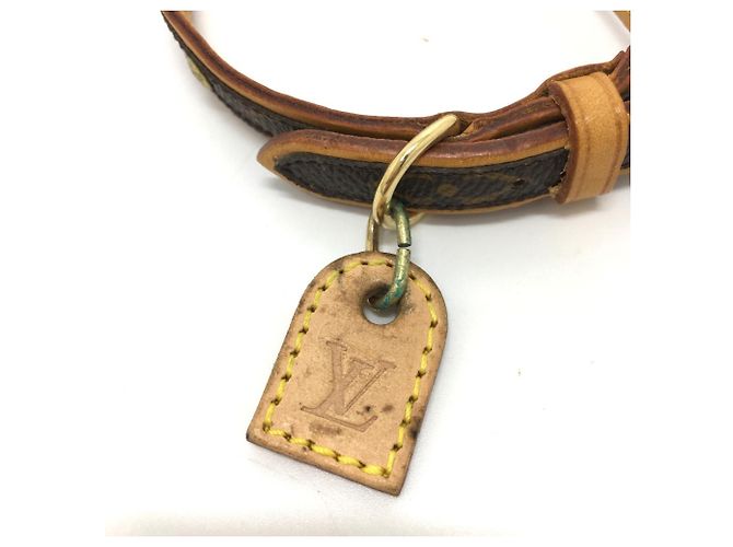 Louis Vuitton Monogram Dog Collar Brown - view 4