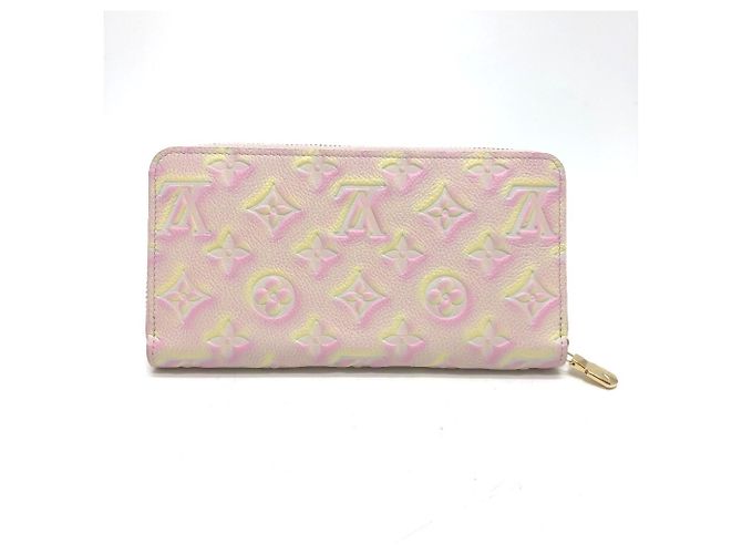 Cartera Zippy Monogram Empreinte Louis Vuitton Rosa - vista 2
