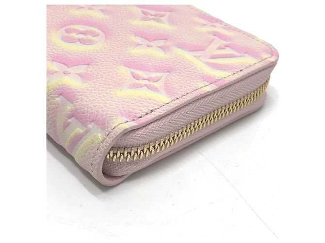 Cartera Zippy Monogram Empreinte Louis Vuitton Rosa - vista 5