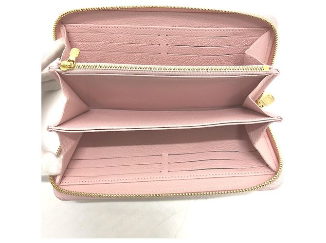 Cartera Zippy Monogram Empreinte Louis Vuitton Rosa - vista 7