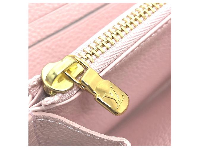 Cartera Zippy Monogram Empreinte Louis Vuitton Rosa - vista 8