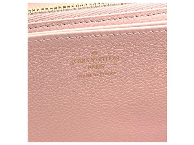 Cartera Zippy Monogram Empreinte Louis Vuitton Rosa - vista 9