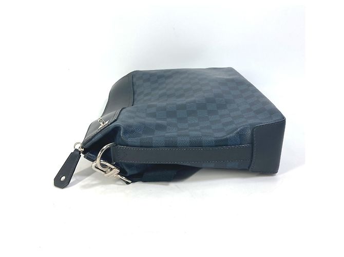 Borsa a Spalla Greenwich Damier Cobalt di Louis Vuitton Blu navy - vista 3