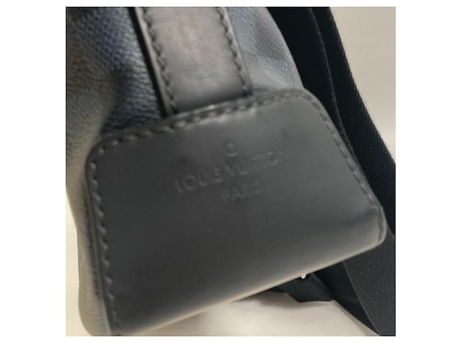 Borsa a Spalla Greenwich Damier Cobalt di Louis Vuitton Blu navy - vista 9