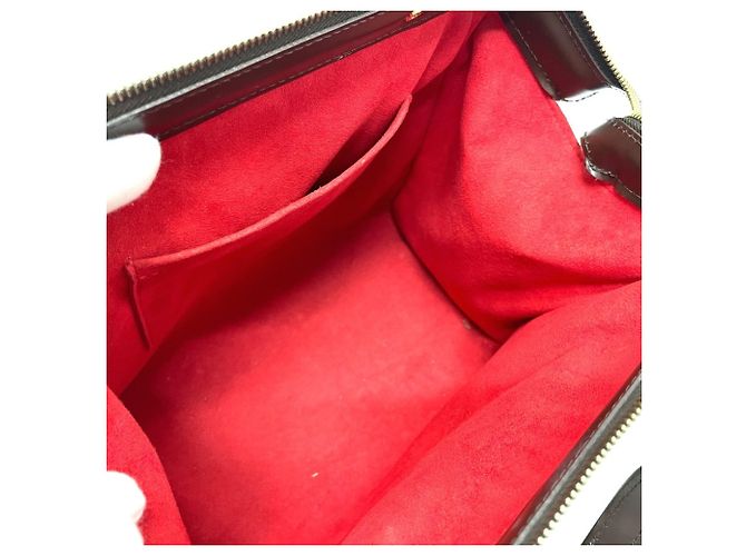 Borsa a mano con manico superiore Damier Knightsbridge di Louis Vuitton Marrone Damier ebene - vista 10