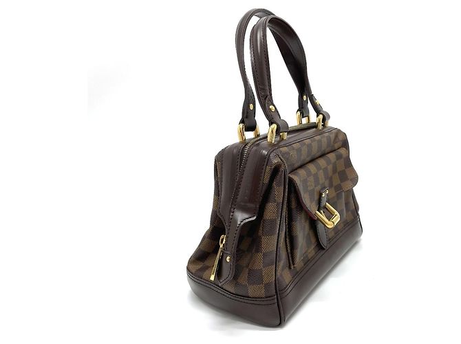 Borsa a mano con manico superiore Damier Knightsbridge di Louis Vuitton Marrone Damier ebene - vista 3