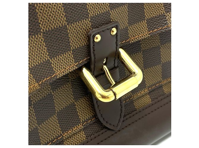 Borsa a mano con manico superiore Damier Knightsbridge di Louis Vuitton Marrone Damier ebene - vista 7