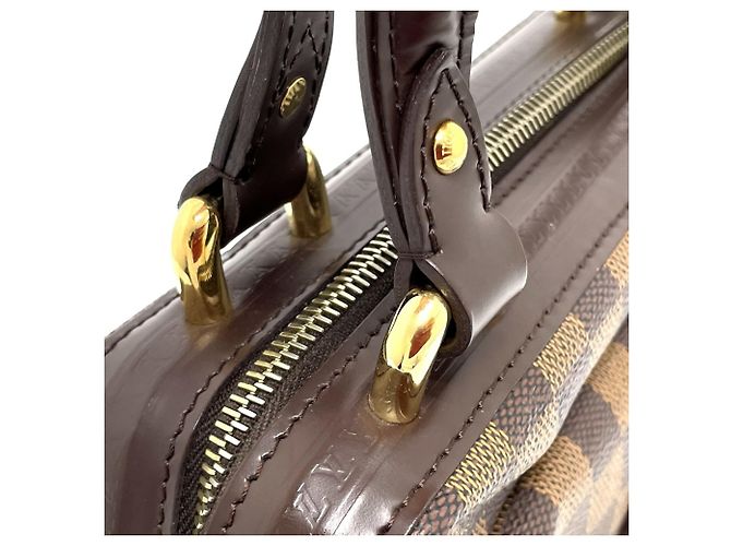 Borsa a mano con manico superiore Damier Knightsbridge di Louis Vuitton Marrone Damier ebene - vista 8