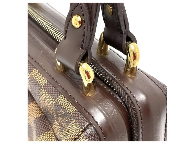 Borsa a mano con manico superiore Damier Knightsbridge di Louis Vuitton Marrone Damier ebene - vista 9