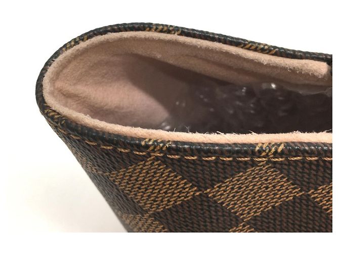 Louis Vuitton Damier Kaissa Tote PM Braun Pink - Ansicht 4