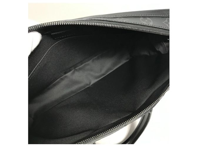 Louis Vuitton Monogram Eclipse Soft Trunk Briefcase Black - view 10