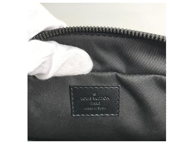 Louis Vuitton Monogram Eclipse Soft Trunk Briefcase Black - view 11