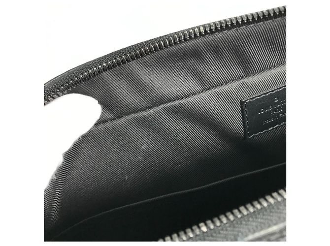 Louis Vuitton Monogram Eclipse Soft Trunk Briefcase Black - view 12