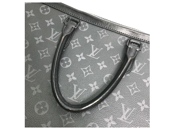 Louis Vuitton Monogram Eclipse Soft Trunk Briefcase Black - view 16