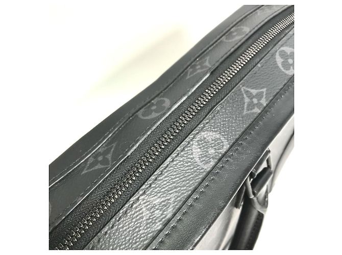 Louis Vuitton Monogram Eclipse Soft Trunk Briefcase Black - view 9