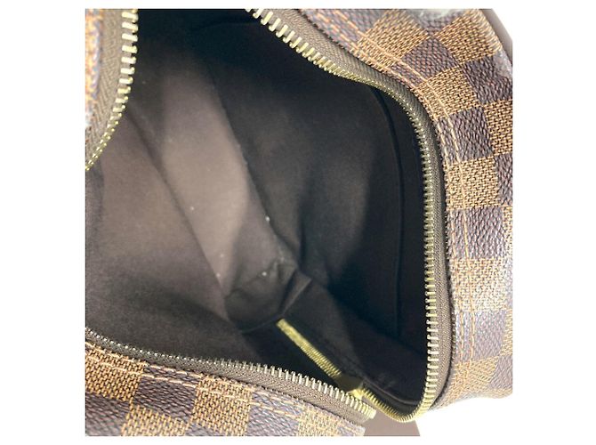 Borsa a Spalla Pochette PM Damier Olaf di Louis Vuitton Marrone Damier ebene - vista 10