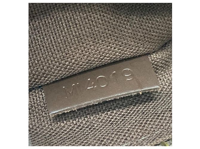 Borsa a Spalla Pochette PM Damier Olaf di Louis Vuitton Marrone Damier ebene - vista 12