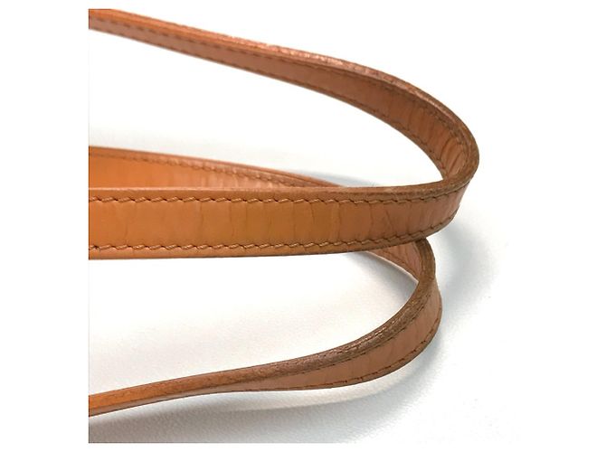 Borsa Tote Petit Bucket PM in Epi Louis Vuitton Arancione - vista 8