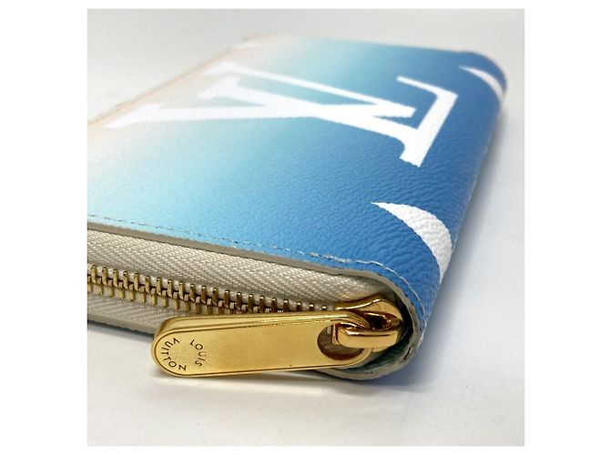 Zippy Geldbörse Monogram Giant Louis Vuitton By the Pool Blau - Ansicht 8