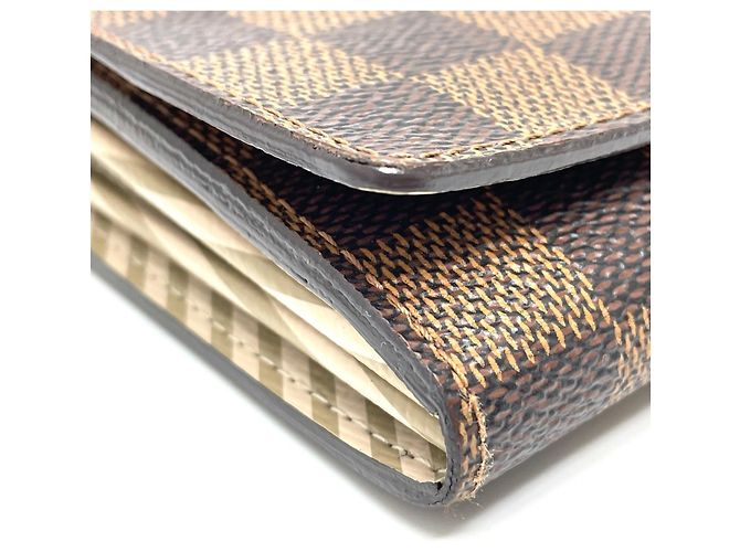 Cartera Bifold Sarah Damier Louis Vuitton Castaño Damier ebene - vista 6