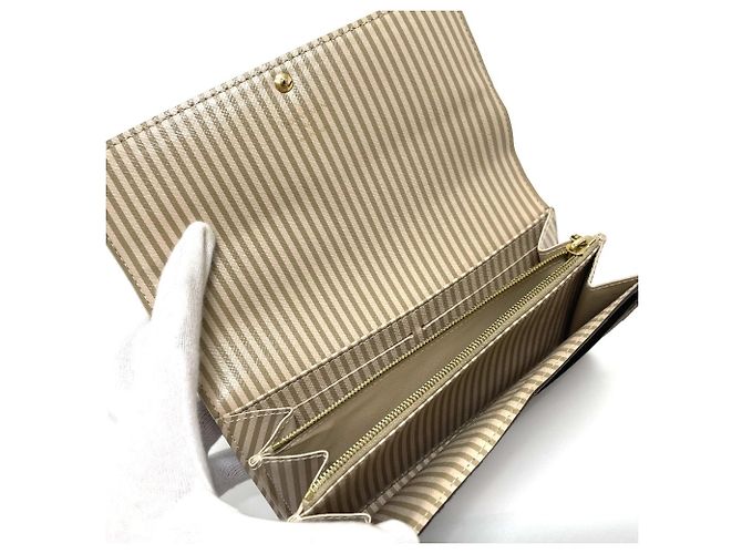 Cartera Bifold Sarah Damier Louis Vuitton Castaño Damier ebene - vista 8