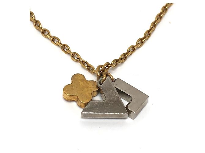 Collana a catena Love Letters con pendente in strass Louis Vuitton - vista 3