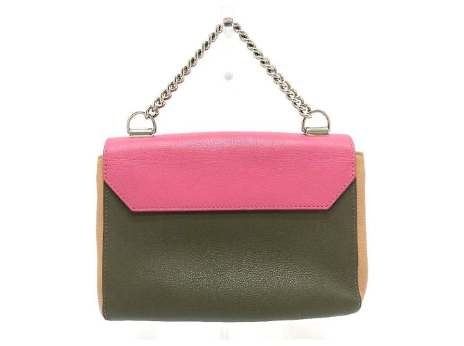 Lockme II Tricolor Handtasche von Louis Vuitton Pink Beige Khaki - Ansicht 2
