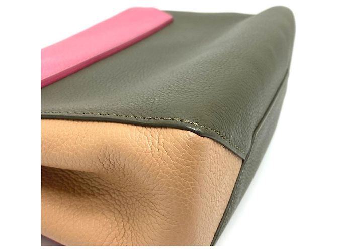 Lockme II Tricolor Handtasche von Louis Vuitton Pink Beige Khaki - Ansicht 4