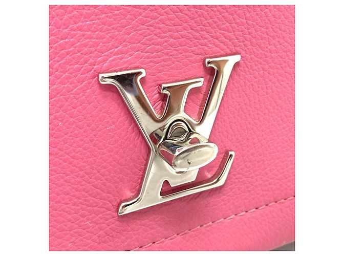Lockme II Tricolor Handtasche von Louis Vuitton Pink Beige Khaki - Ansicht 5