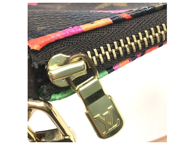 Borsa Pochette Accessoires Monogram Rose Louis Vuitton Marrone Monogramma - vista 6