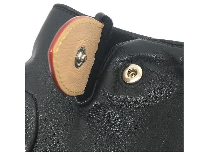 Louis Vuitton MP2429 Gon LV Staple Edition Handschuhe Schwarz - Ansicht 10