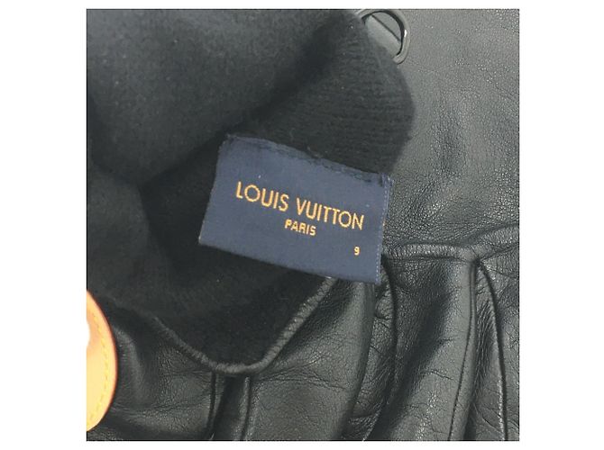 Louis Vuitton MP2429 Gon LV Staple Edition Handschuhe Schwarz - Ansicht 12
