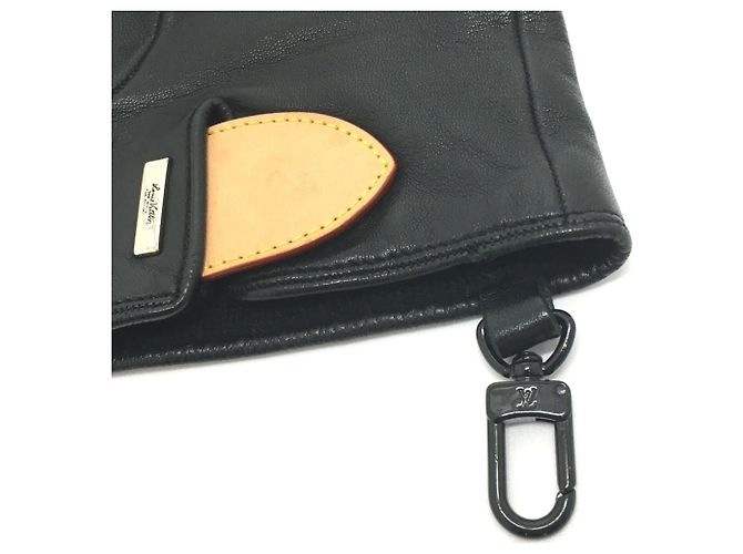 Louis Vuitton MP2429 Gon LV Staple Edition Handschuhe Schwarz - Ansicht 4