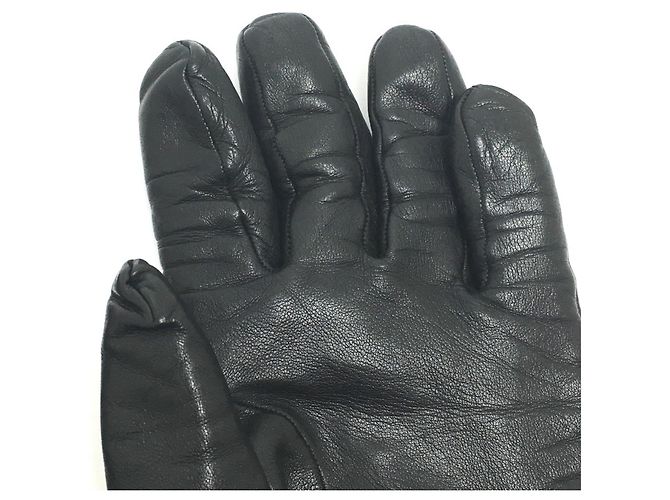 Louis Vuitton MP2429 Gon LV Staple Edition Handschuhe Schwarz - Ansicht 5
