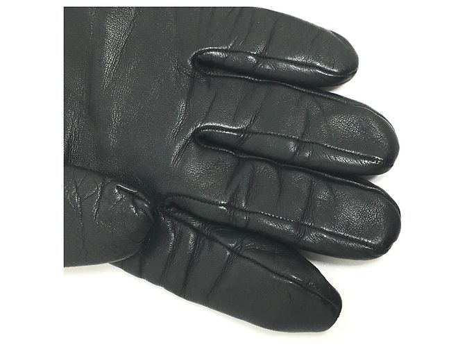 Louis Vuitton MP2429 Gon LV Staple Edition Handschuhe Schwarz - Ansicht 7
